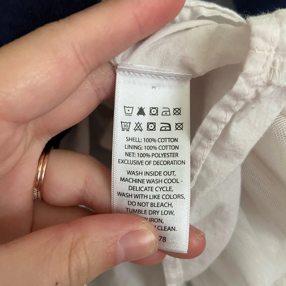 EUC | Isaac Mizrahi girl’s nautical striped bow layered skirt‎ dress size 5